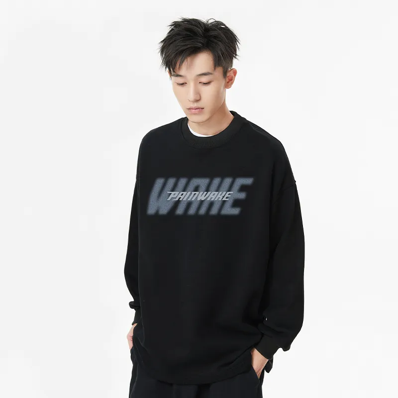 PAINWAKE Pullover Crew Neck Sweatshirt Unisex-3
