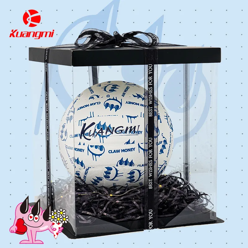 Kuangmi x Claw Money PU Size 5 Volleyball Unisex White Blue-9