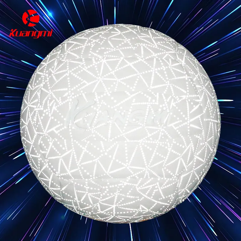 Kuangmi Shining Constellation Series PU Size 5 Volleyball Unisex White-8
