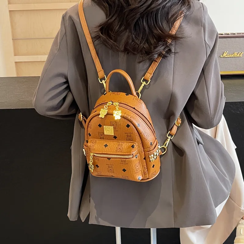 WXRX PU Backpack Regular Women's Multicolor-16