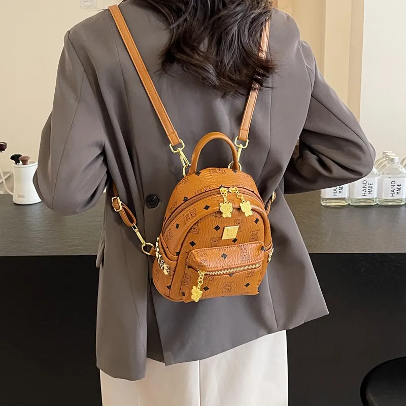WXRX PU Backpack Regular Women's Multicolor-17