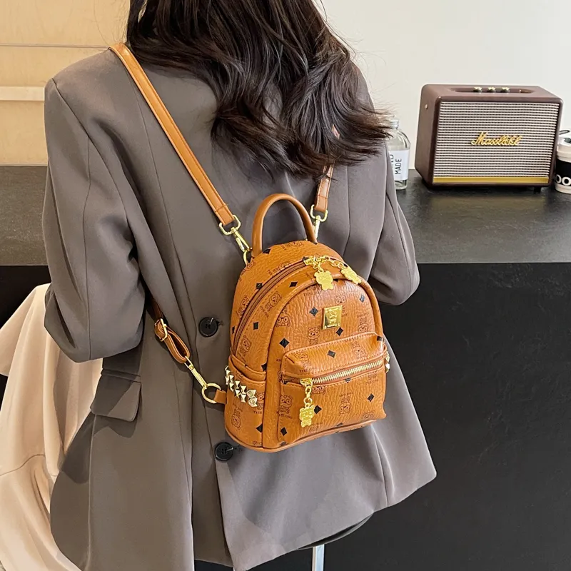 WXRX PU Backpack Regular Women's Multicolor-15