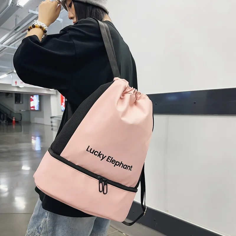 WXRX Membrana Dermalis Backpack Unisex Pink/Green-8