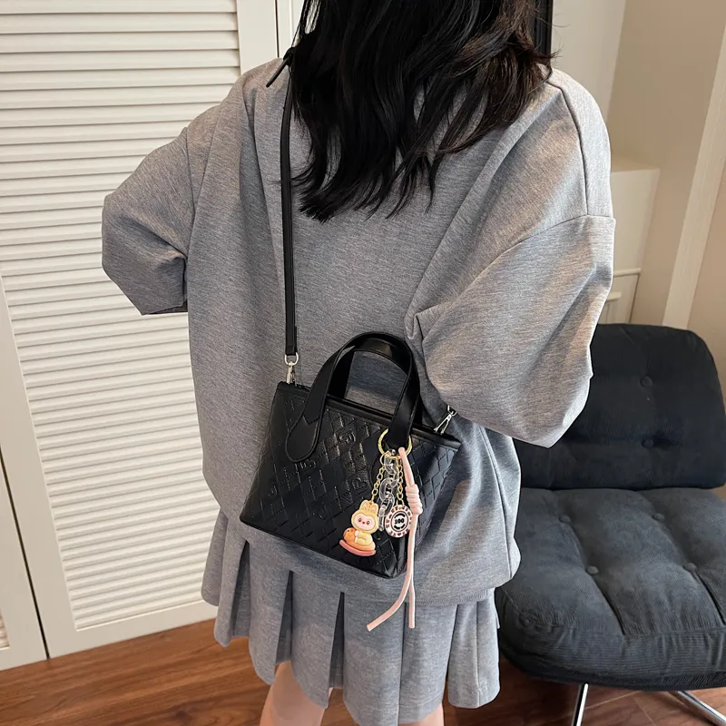 WXRX PU Bucket Bag, One Shoulder Handbag Women's Multicolor-16