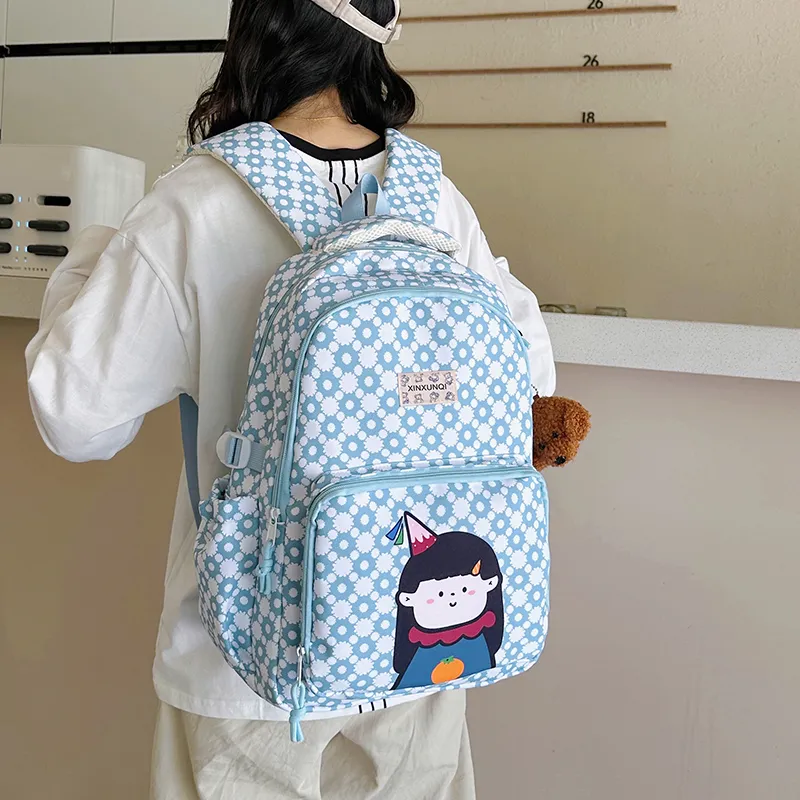 WXRX Nylon Backpack Women's Multicolor-28