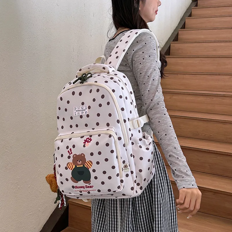 WXRX Nylon Backpack Women's Multicolor-1