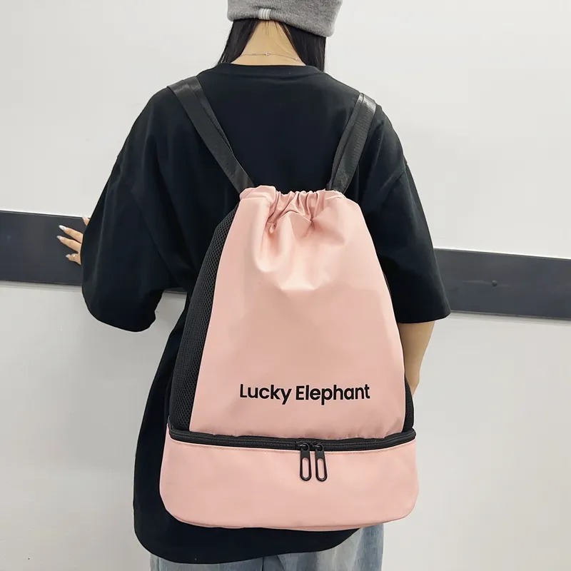 WXRX Membrana Dermalis Backpack Unisex Pink/Green-9
