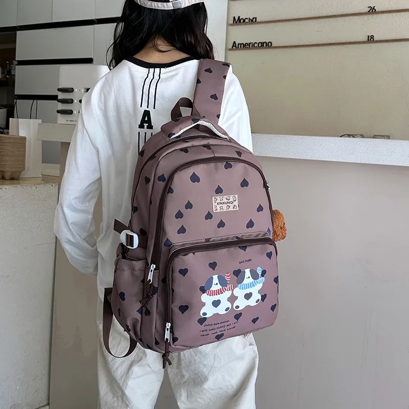WXRX Nylon Backpack Women's Multicolor-21