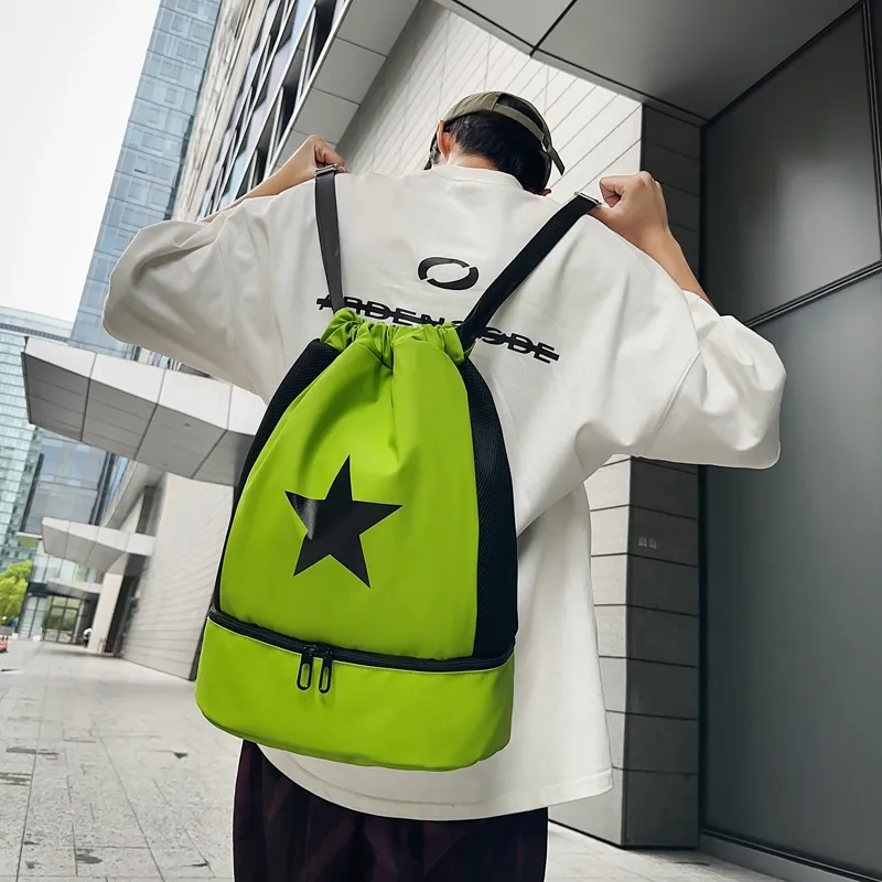 WXRX Membrana Dermalis Backpack Unisex White/Black/Green/Pink-16