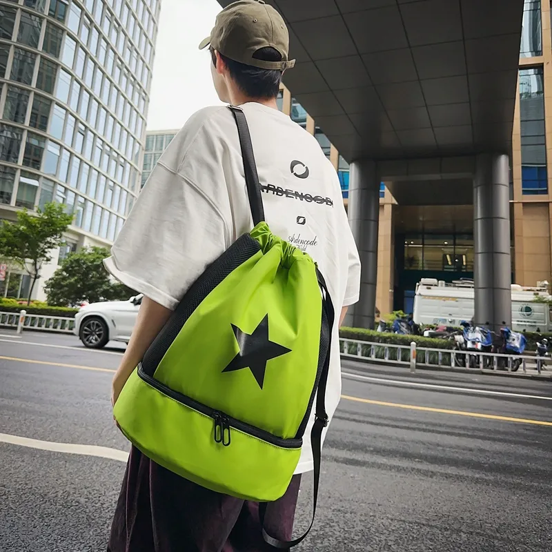 WXRX Membrana Dermalis Backpack Unisex White/Black/Green/Pink-14