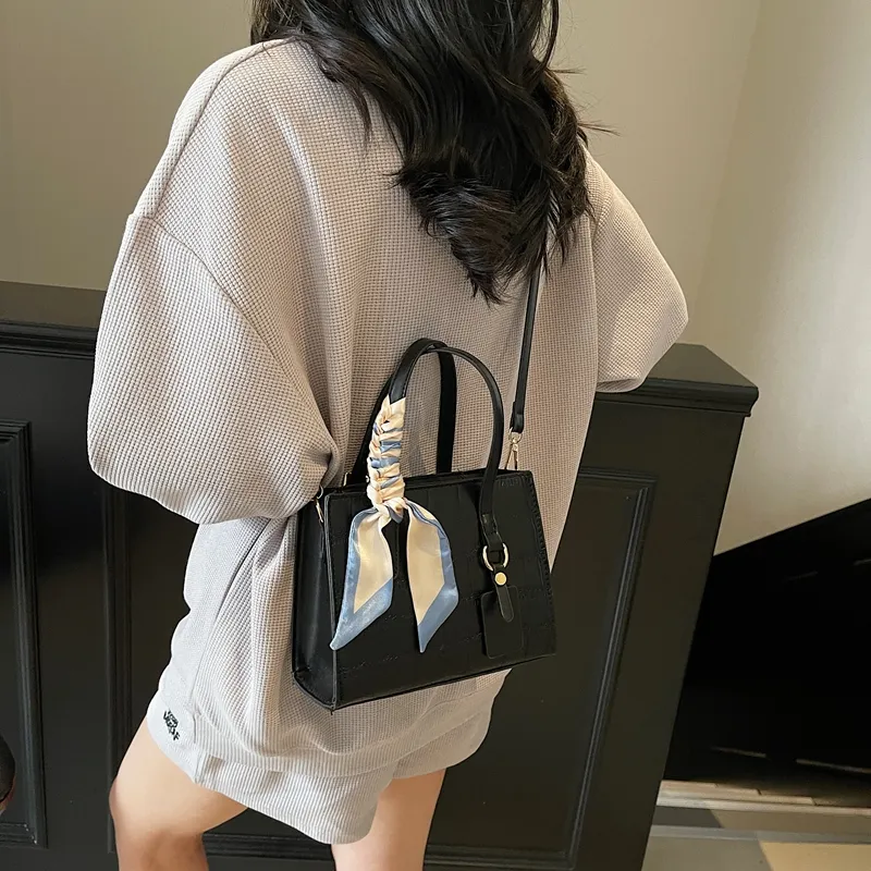 WXRX Pu One Shoulder Handbag Women's Multicolor-7