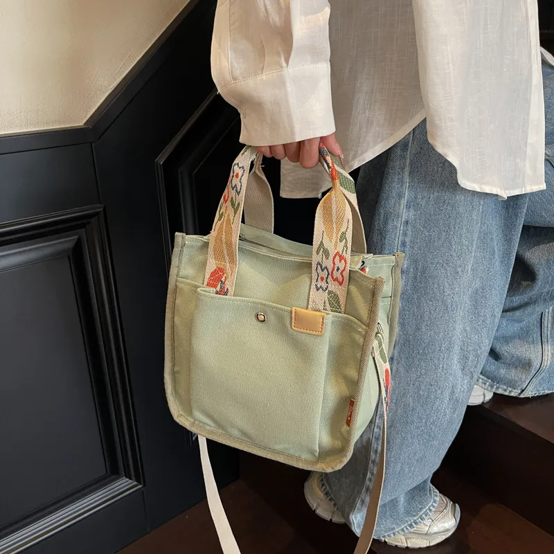 WXRX Fabric Handbag Women's Multicolor-1