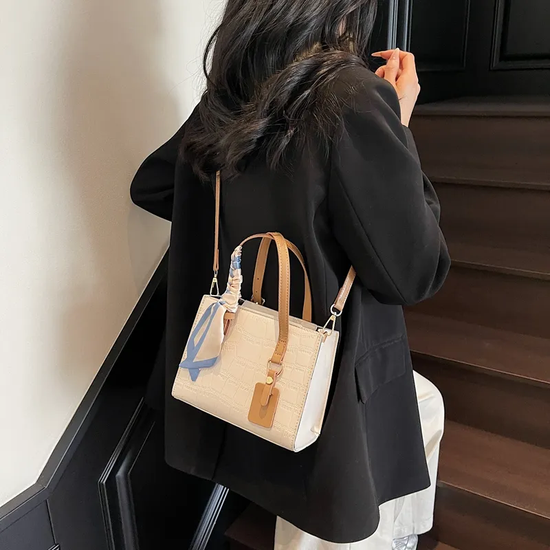 WXRX Pu One Shoulder Handbag Women's Multicolor-3