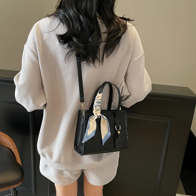 WXRX Pu One Shoulder Handbag Women's Multicolor-8