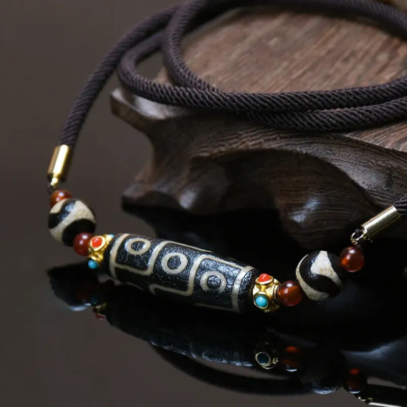 Jade Linmen Agate Jade Necklaces Unisex-8