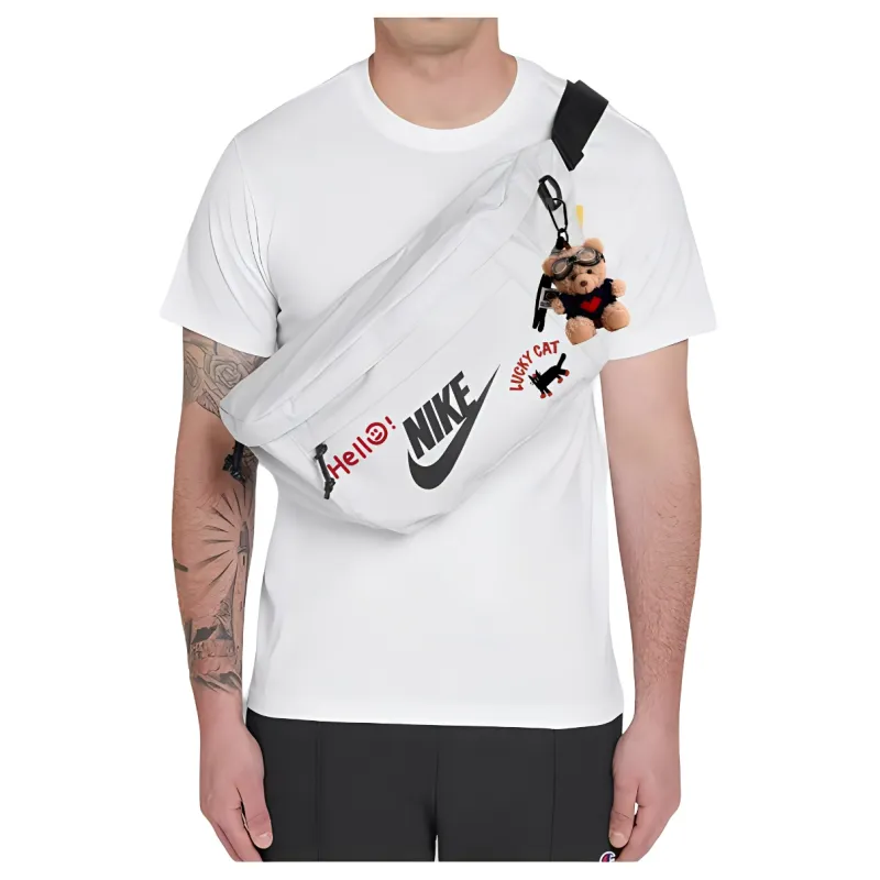 Nike Fabric Fanny Pack Regular Unisex Light Bone-52