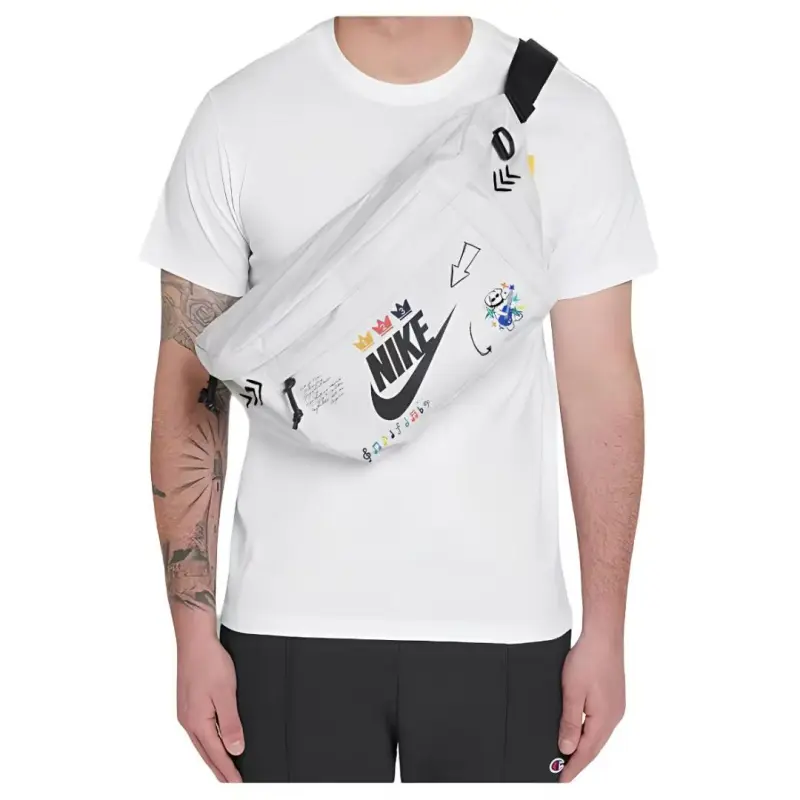Nike Fabric Fanny Pack Regular Unisex Light Bone-2
