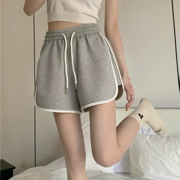Giyu Casual Shorts Women's Gray-2