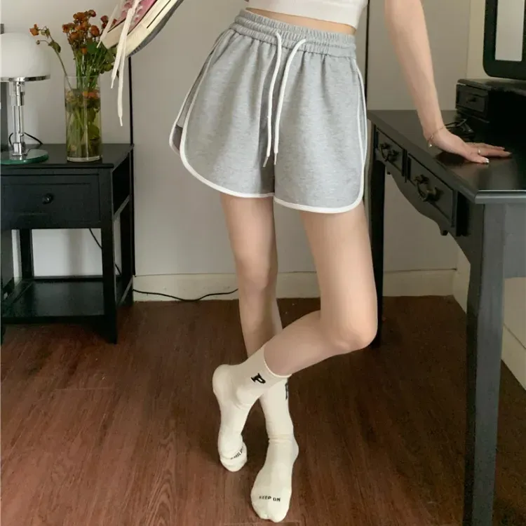 Giyu Casual Shorts Women's Gray-7