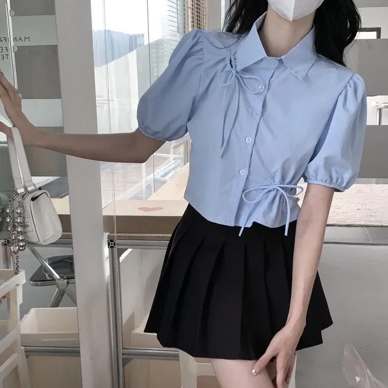 Giyu T Shirts Women's Blue-2