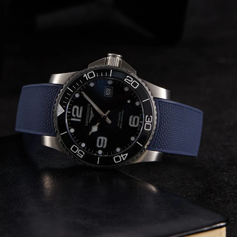 IStrap Longines Compatibility Watch Band 21mm Fluoroelastomer Material-8