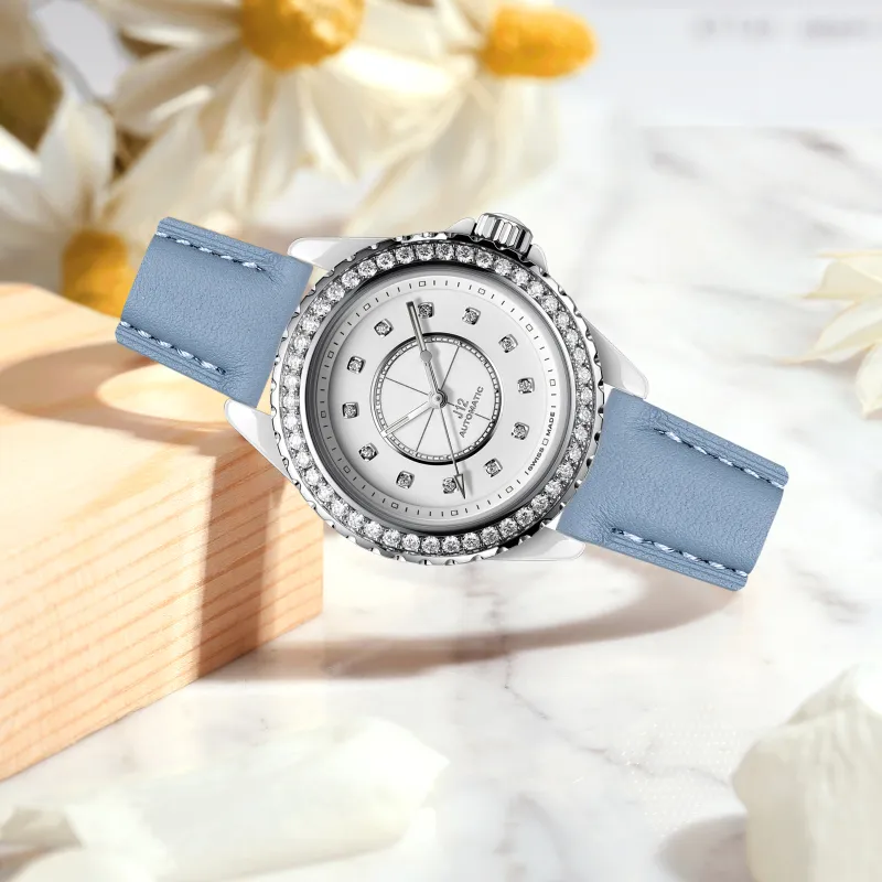IStrap Longines, Tissot, Omega, IWC, Hermes, Etc. Compatibility Watch Band 12 18mm Genuine Leather Material-3