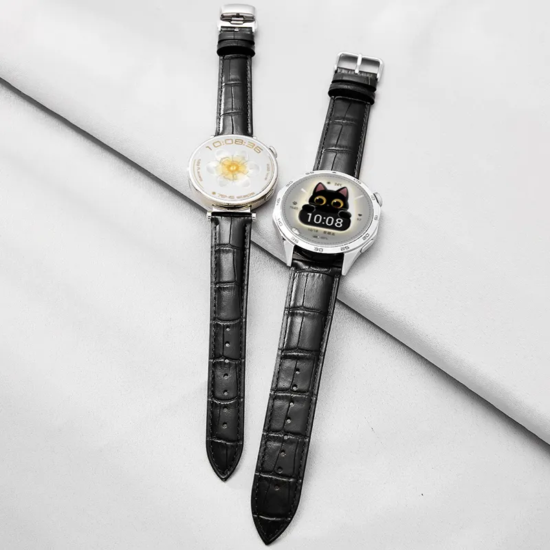 IStrap Huawei Compatibility Watch Band Cowhide Leather Material-1