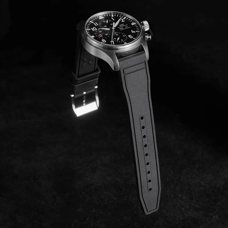 IStrap Global Compatibility Watch Band 120+80mm Rubber Material-1