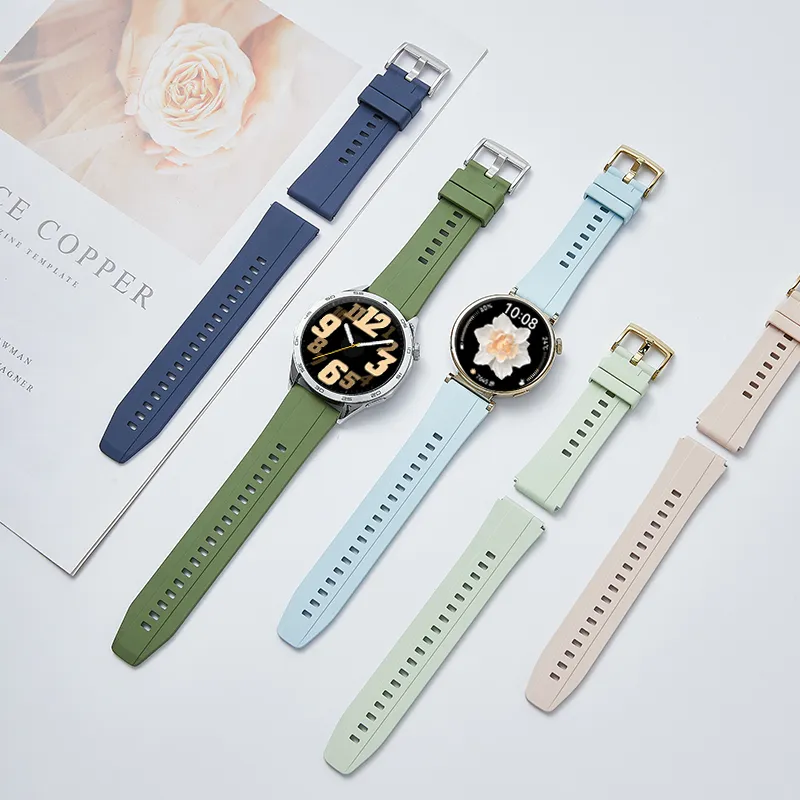 IStrap Huawei Compatibility Watch Band 22mm Fluoroelastomer Material-1