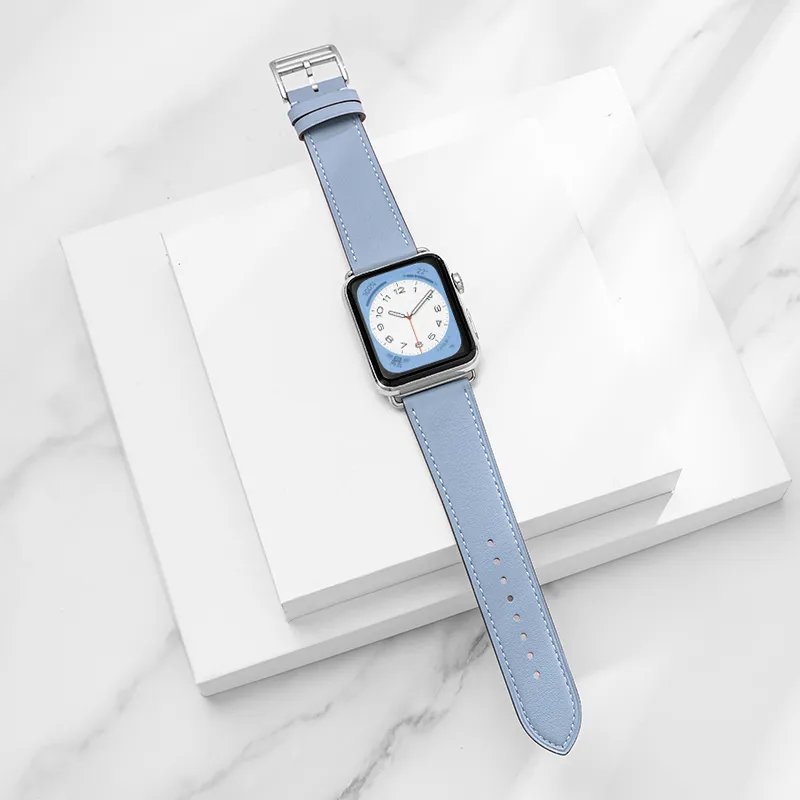 IStrap Apple Compatibility Watch Band Cowhide Leather Material-18