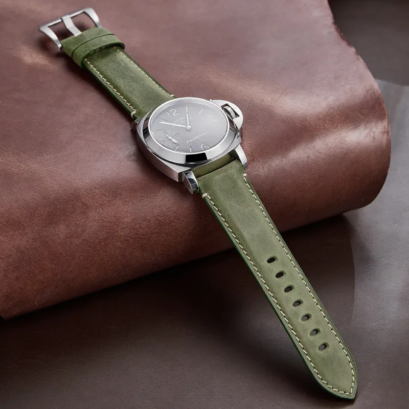 IStrap All Compatibility Watch Band 22/24mm Genuine Leather Material-6