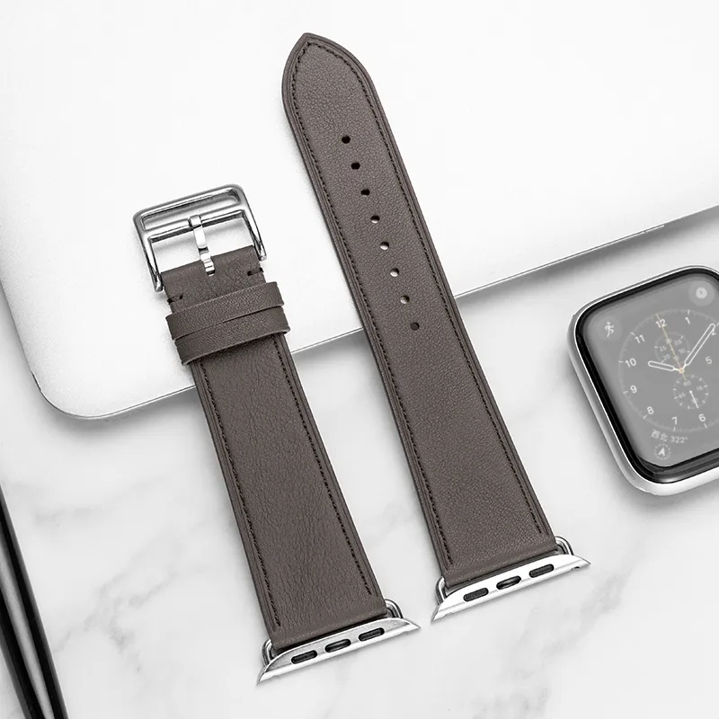 IStrap Apple Compatibility Watch Band Cowhide Leather Material-10