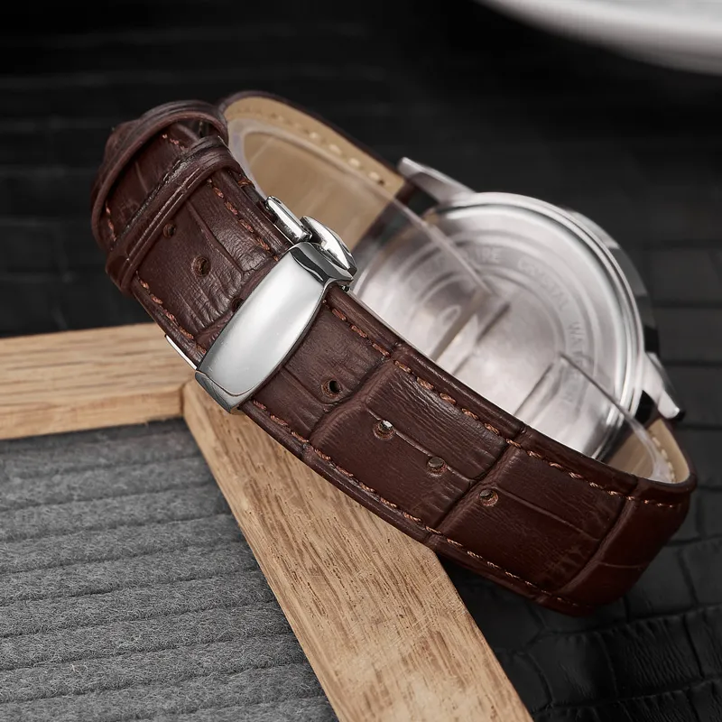 IStrap Feiyada Compatibility Watch Band 125+75mm Cowhide Leather Material-20