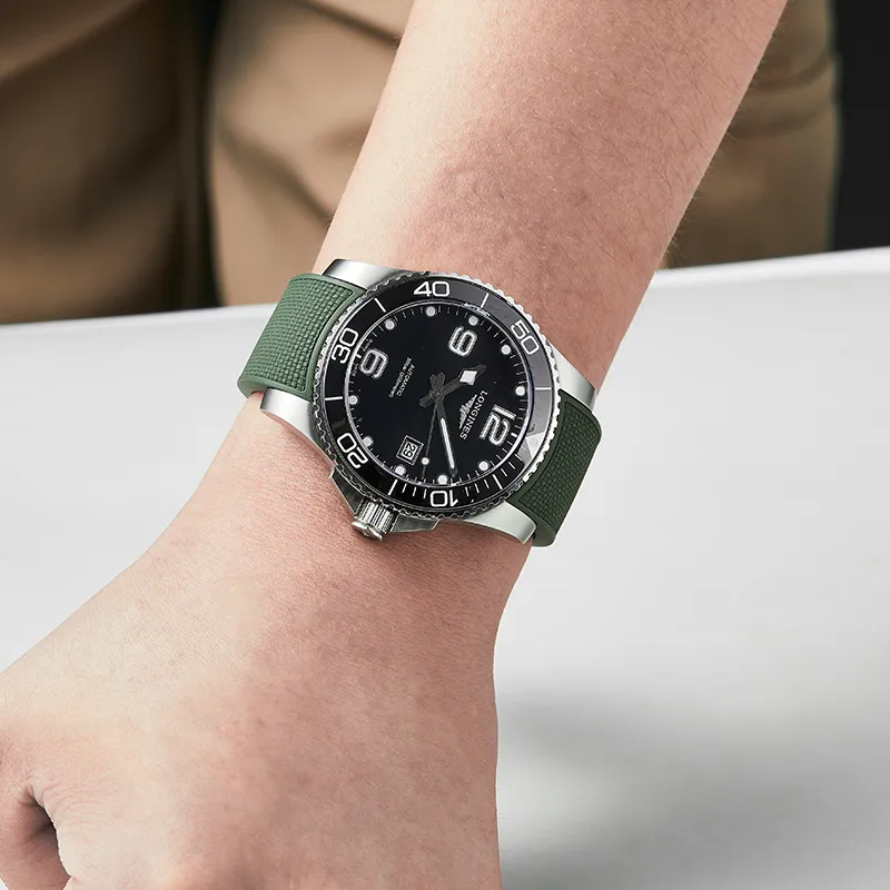 IStrap Longines Compatibility Watch Band 21mm Fluoroelastomer Material-15