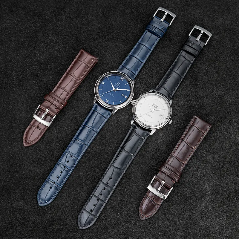 IStrap Omega Compatibility Watch Band Cowhide Leather Material-16
