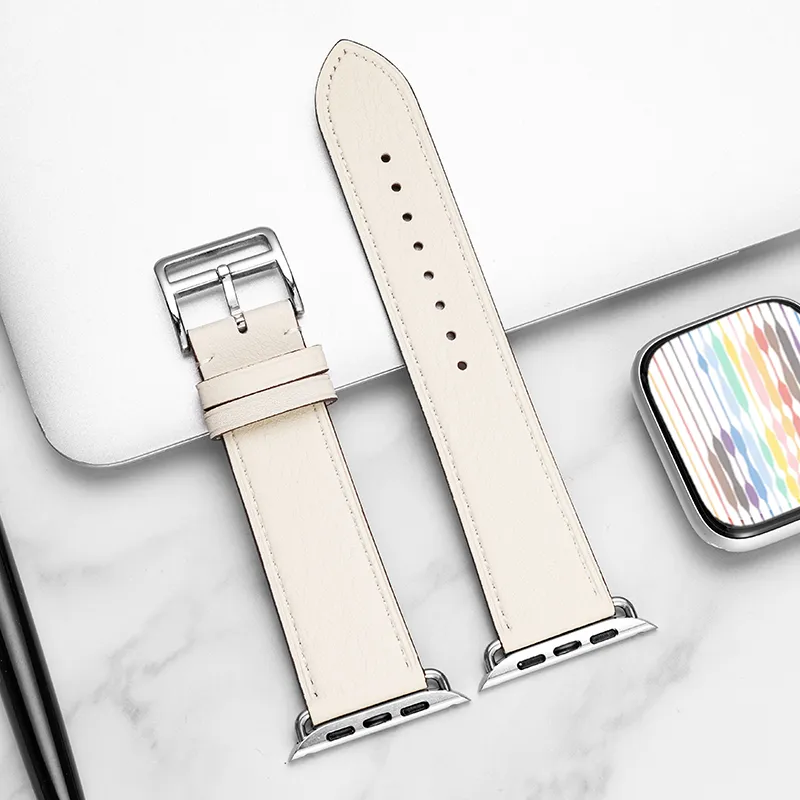 IStrap Apple Compatibility Watch Band Cowhide Leather Material-28