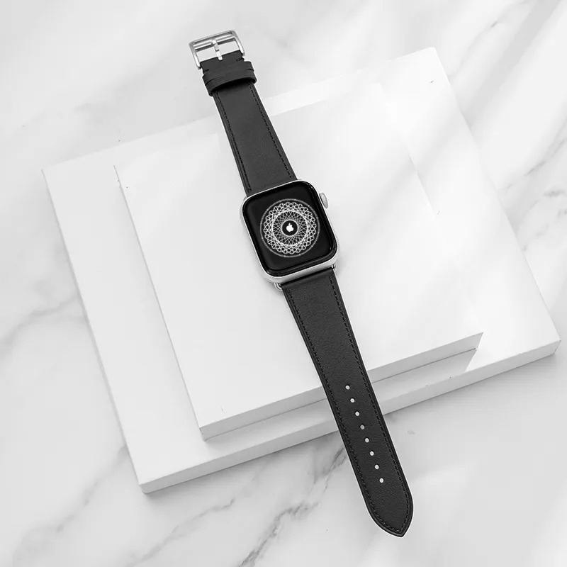IStrap Apple Compatibility Watch Band Cowhide Leather Material-1