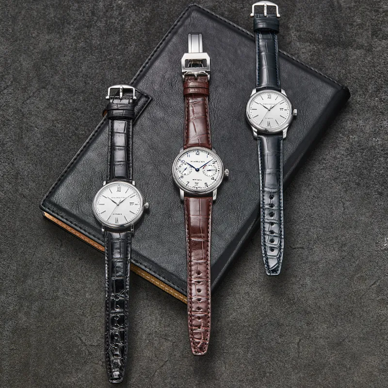 IStrap Global Compatibility Watch Band 20/22mm Genuine Leather Material-2