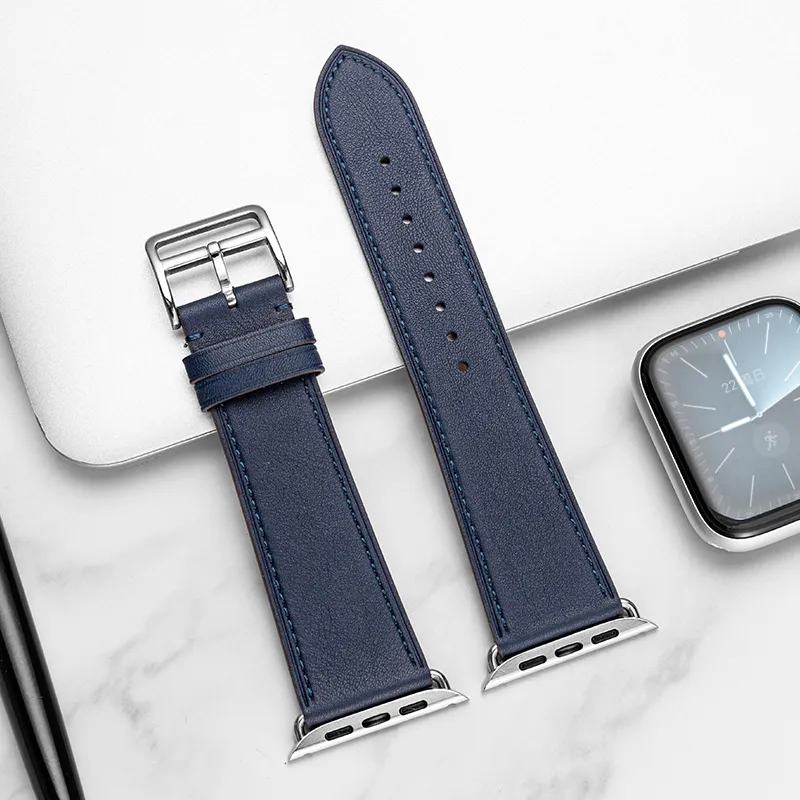 IStrap Apple Compatibility Watch Band Cowhide Leather Material-13