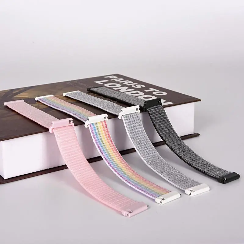 CHRROTA Watch Band Samsung Compatibility Nylon Material-1