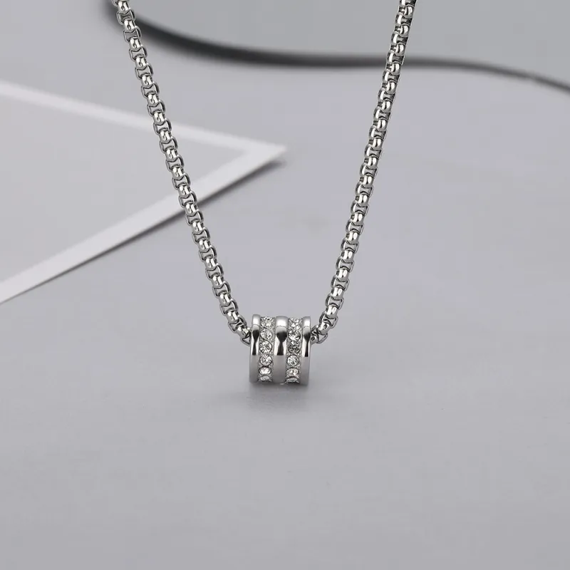 CHRROTA Titanium Steel Necklaces Women's-1