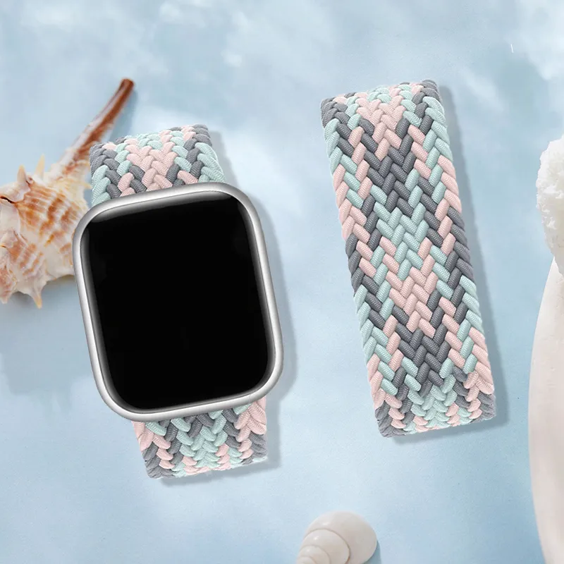 CHRROTA Apple S9/S10 All Compatibility Watch Band Nylon Material-15