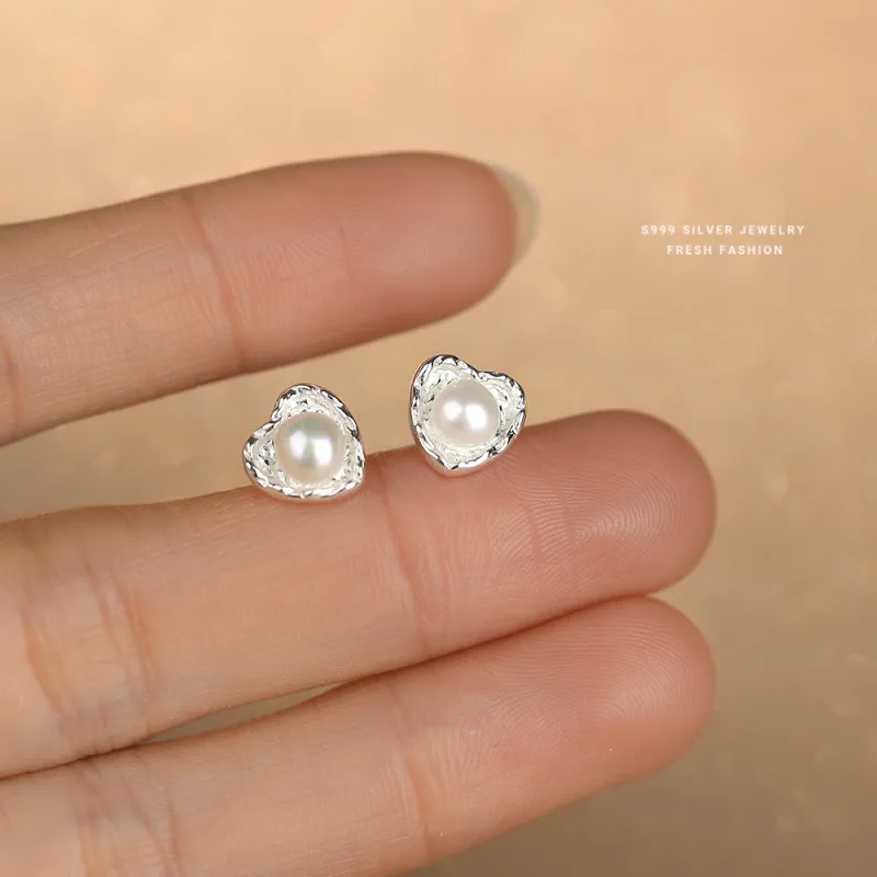 CHRROTA 999 Fine Silver Earrings Women's-4