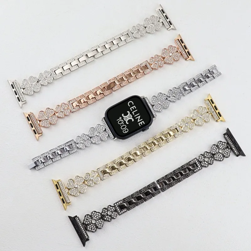 CHRROTA Watch Band Apple Compatibility Metal-2