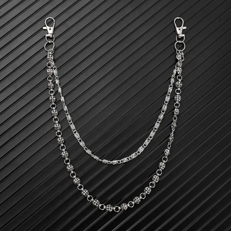 CHRROTA Metal Pants Chains Unisex-1
