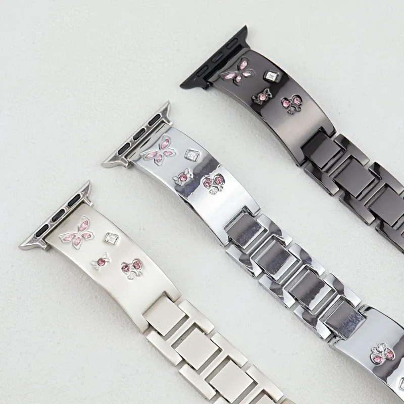 CHRROTA Watch Band Apple Compatibility Metal-7