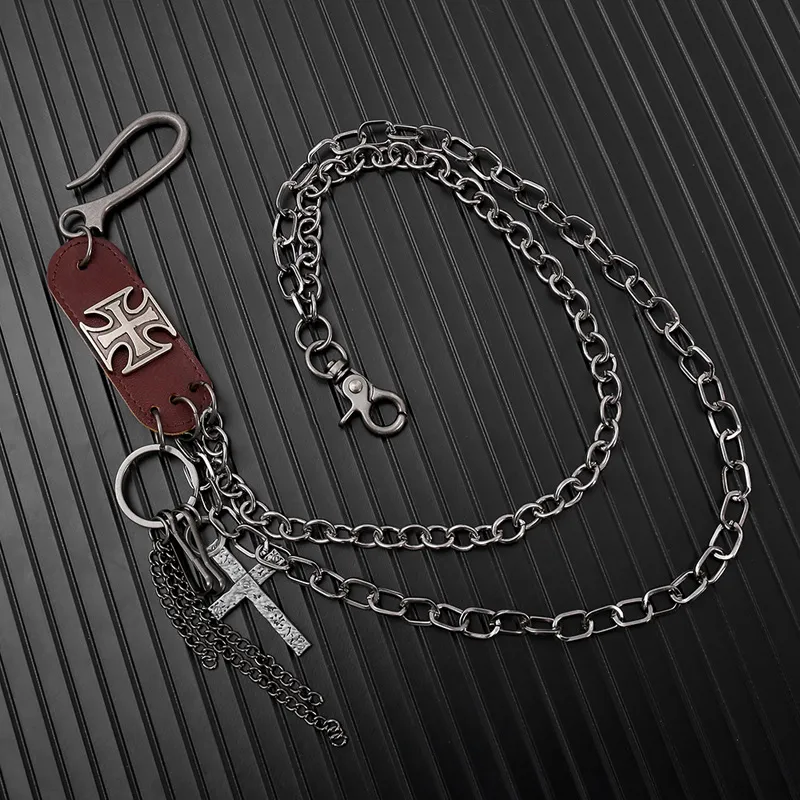 CHRROTA Metal Pants Chains Unisex-5