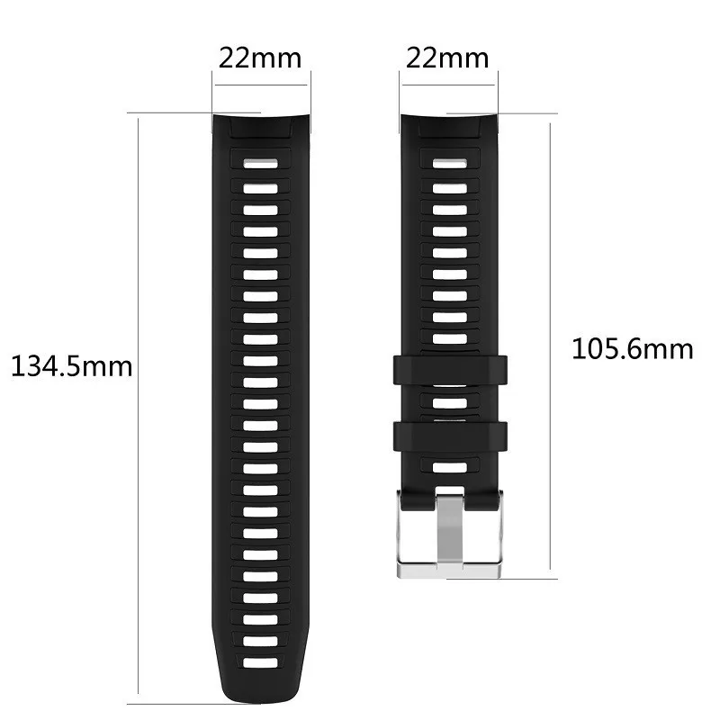 CHRROTA Watch Band Compatible With All Devices Silicone Material-2