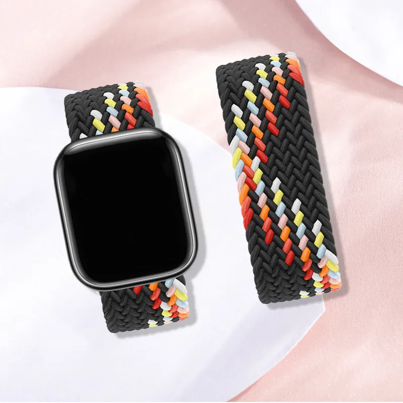 CHRROTA Apple Compatibility Watch Band 38/40/41/42MM 44/45/46/49MM All Nylon Material-7