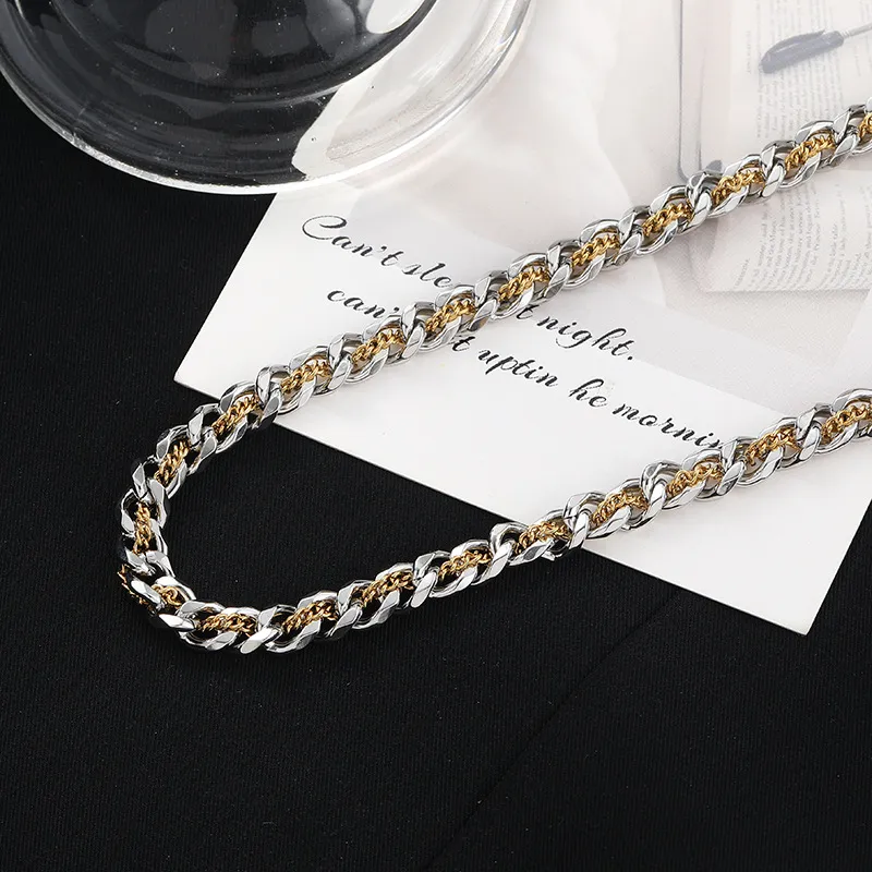 TRUE ME Titanium Steel Necklaces Unisex-6